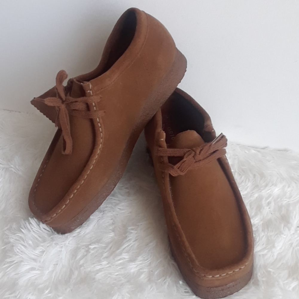 Clark's Original Wallabee Cola Suede